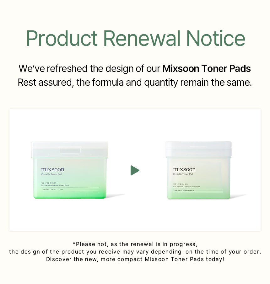 mixsoon Centella Toner Pad