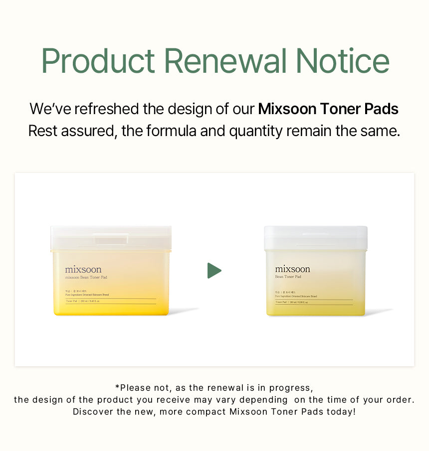 mixsoon Bean Toner Pad