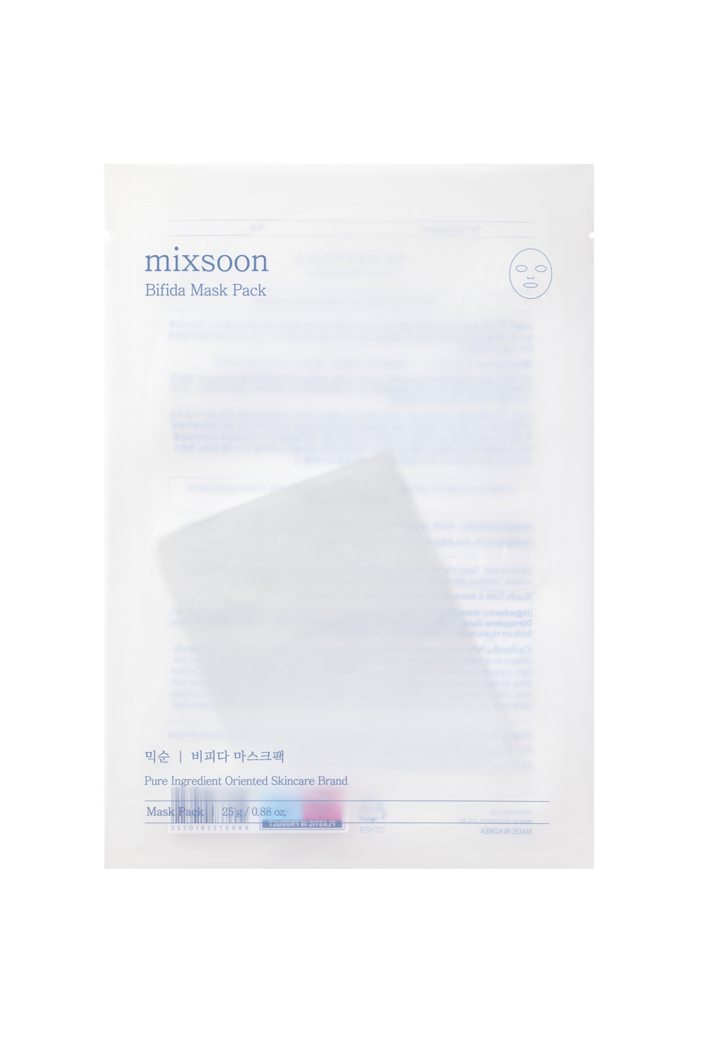mixsoon Bifida Mask Pack 1 EA