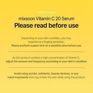 mixsoon Vitamin C 20 Serum 10ml