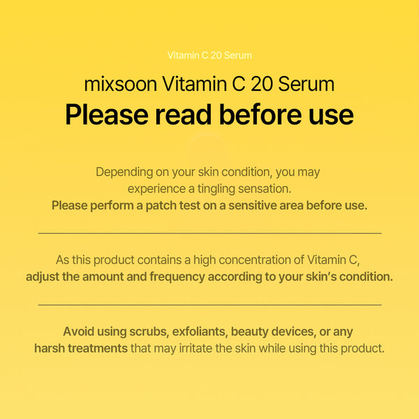 mixsoon Vitamin C 20 Serum 10ml