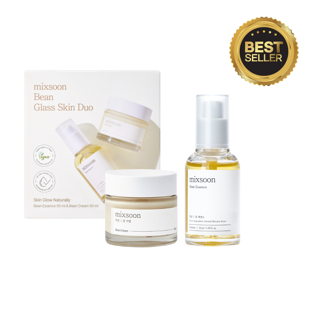 mixsoon Bean Glass Skin Duo / Bean Essence 50ml + Bean Cream 50ml thumbnail