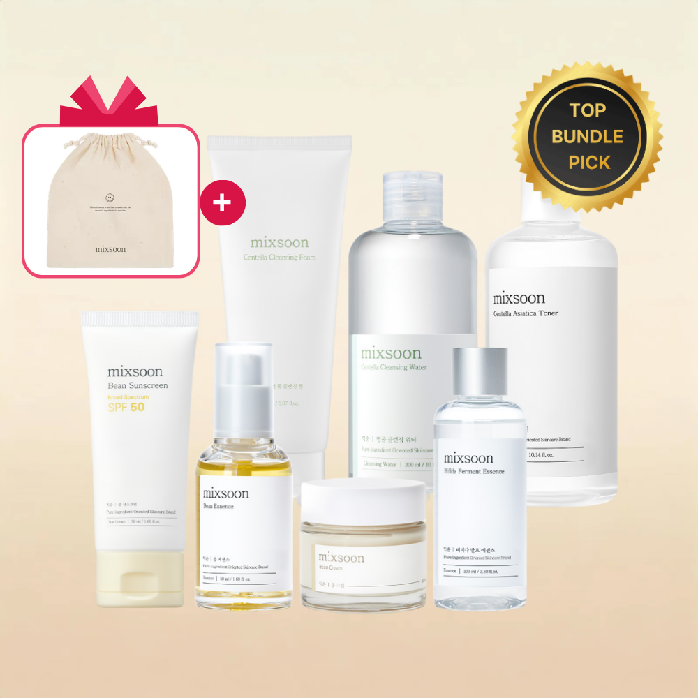 mixsoon 7-Step Korean Skincare Routine Set