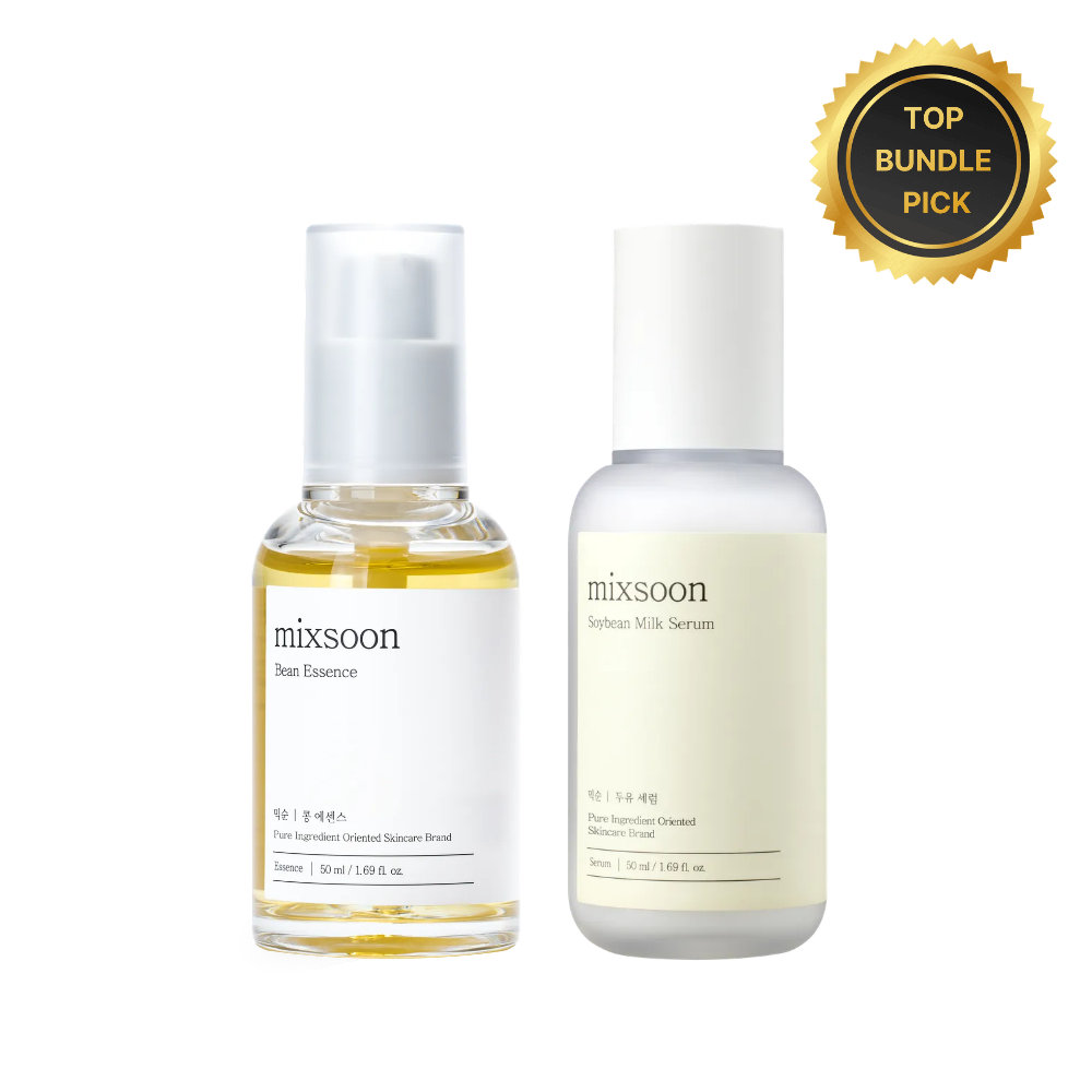 mixsoon Bean Essence & Soybean Serum Duo Set