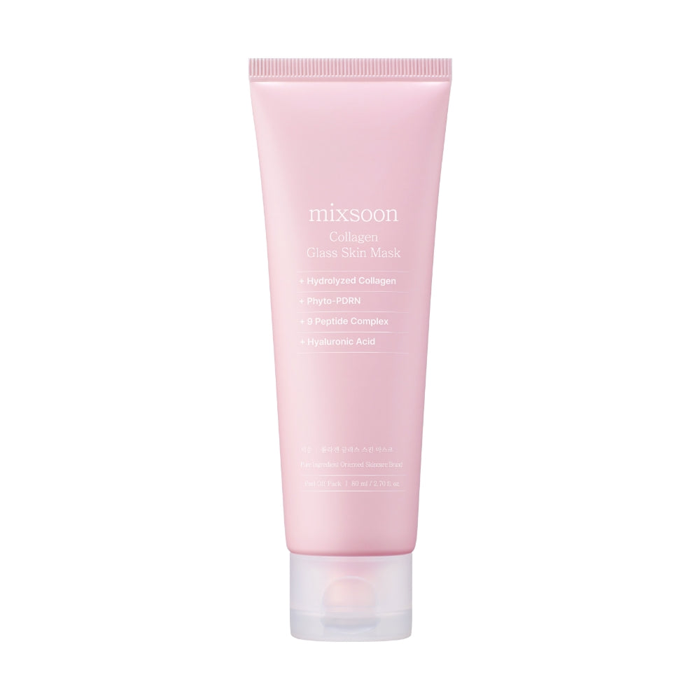 mixsoon Collagen Glass Skin Mask Peel off Facial Packs 2.71 Fl. Oz. / 80ml Korean Glass Skin Care
