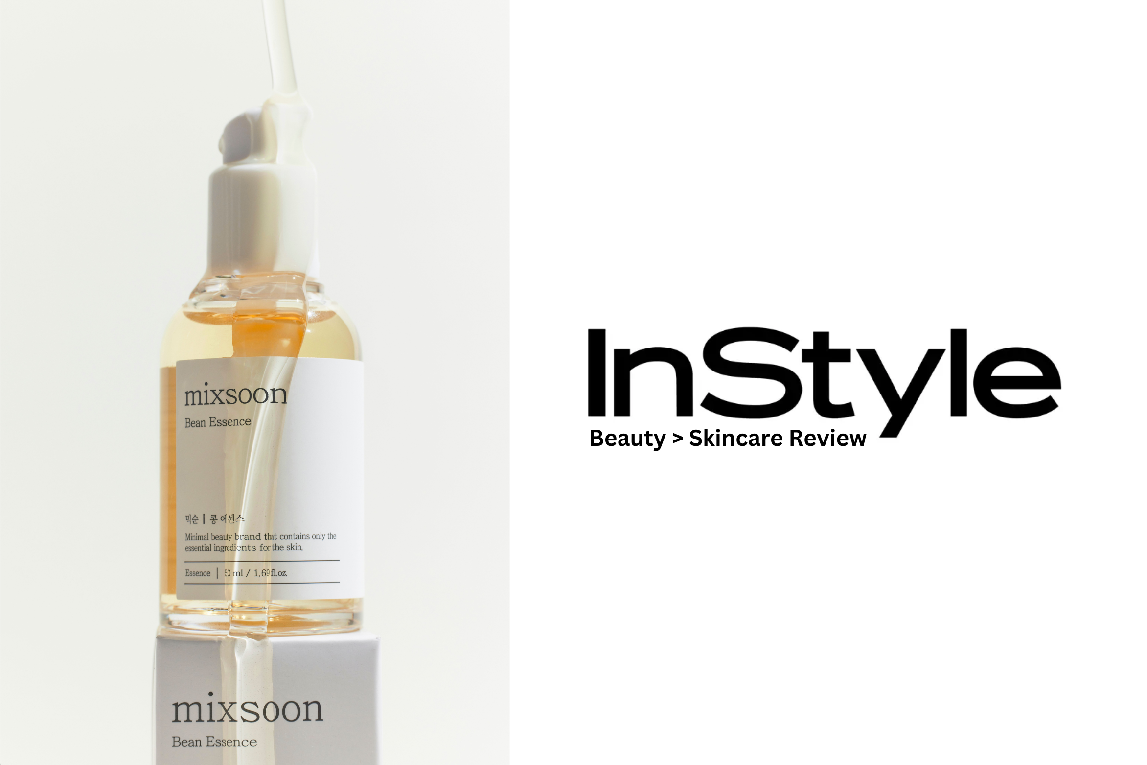 [mixsoon Collection] Bean Esssence Review by InStyle