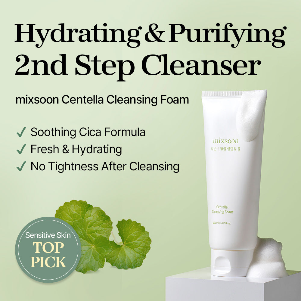 Mixsoon Centella Cleansing Foam 2