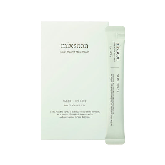 Mixsoon Life Mild MouthWash Shine Muscat Scent (1PACK 11ml 10ea)