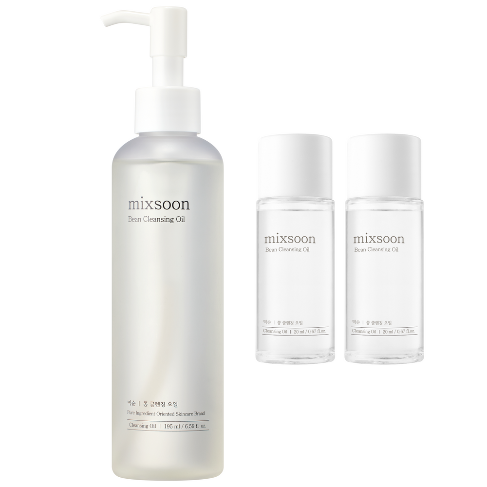 mixsoon Bean Cleansing Oil Bonus Mini Set ( 195ml + 20ml*2)