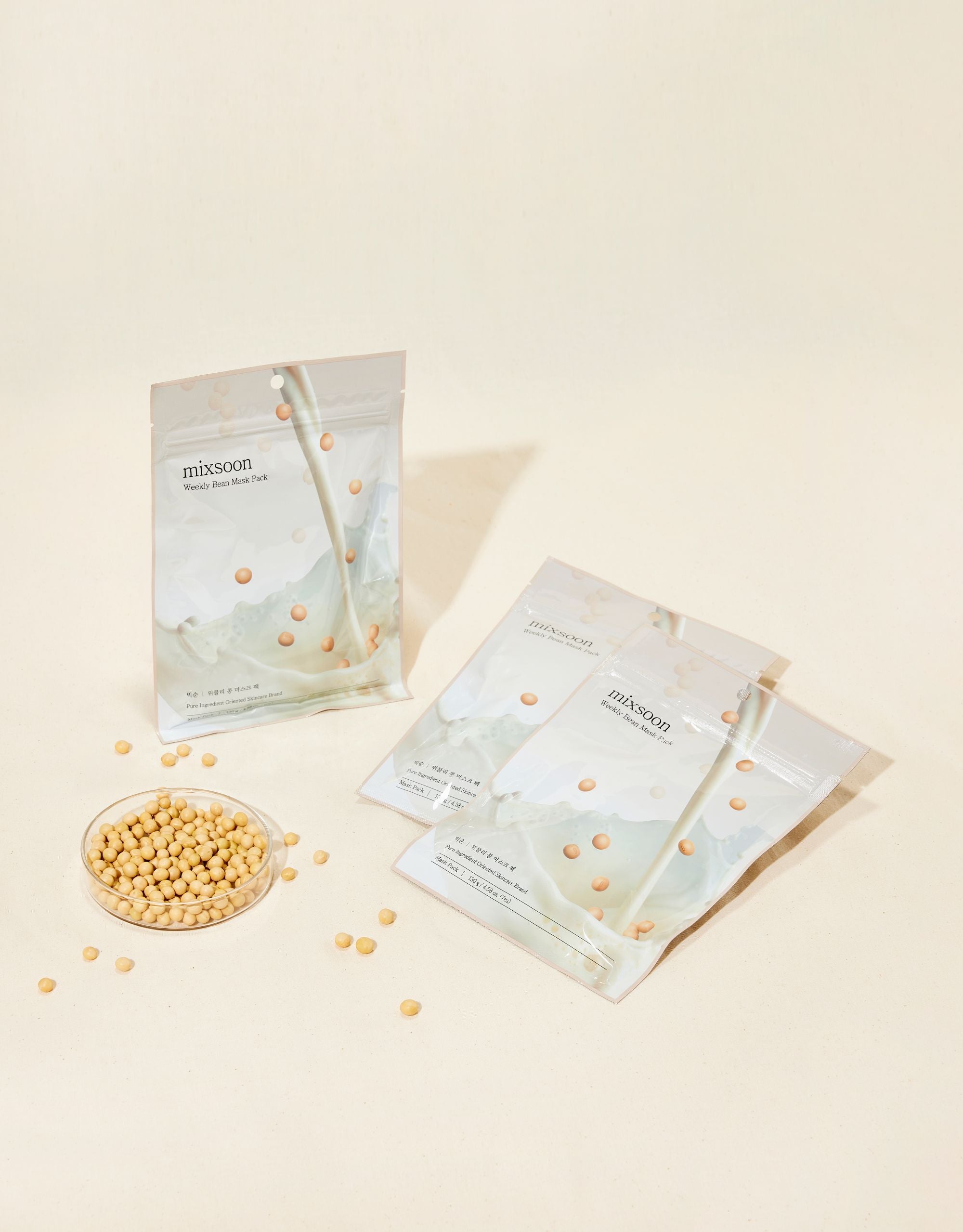 mixsoon Weekly Bean Mask Pack 130g (7ea)