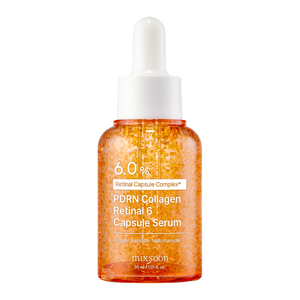 mixsoon PDRN Collagen Retinal 6 Capsule Serum 30ml | Exclusive Offers