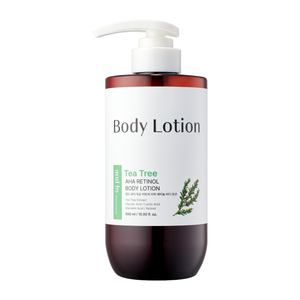 and by mixsoon Tea Tree AHA Retinol Body Lotion