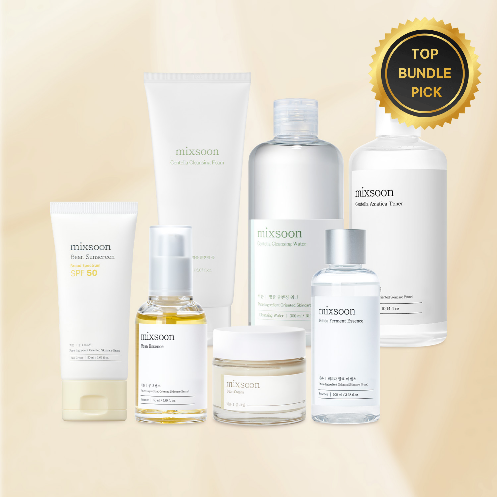 mixsoon 7-Step Korean Skincare Routine Set