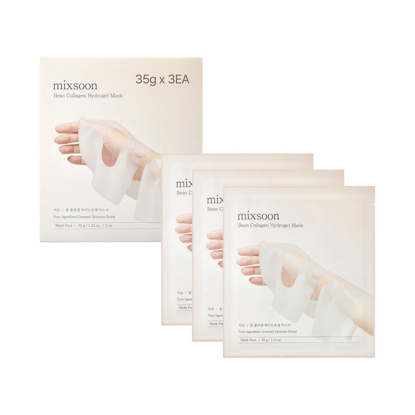 mixsoon Bean Collagen Hydrogel Mask Pack (1PACK 3EA)