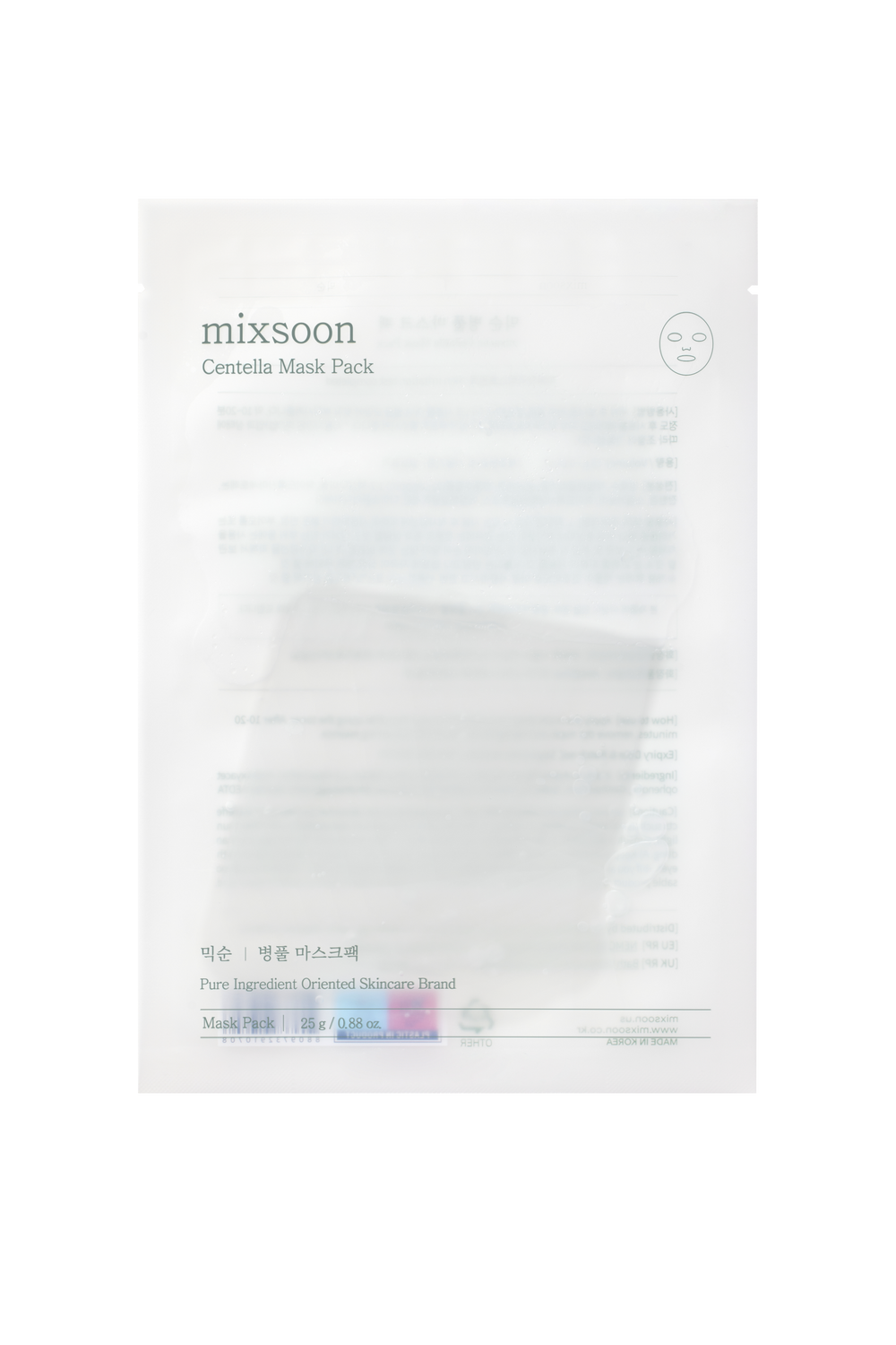 mixsoon Centella Mask Pack 1 EA