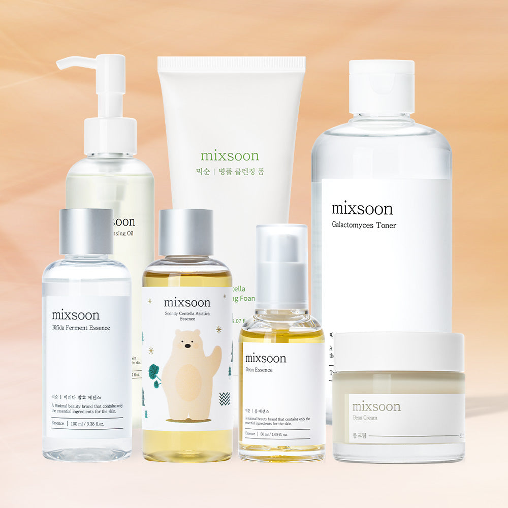 mixsoon ミクスン　スキンケア　現品 10品セット mixsoon Healthy Skin Routine Set