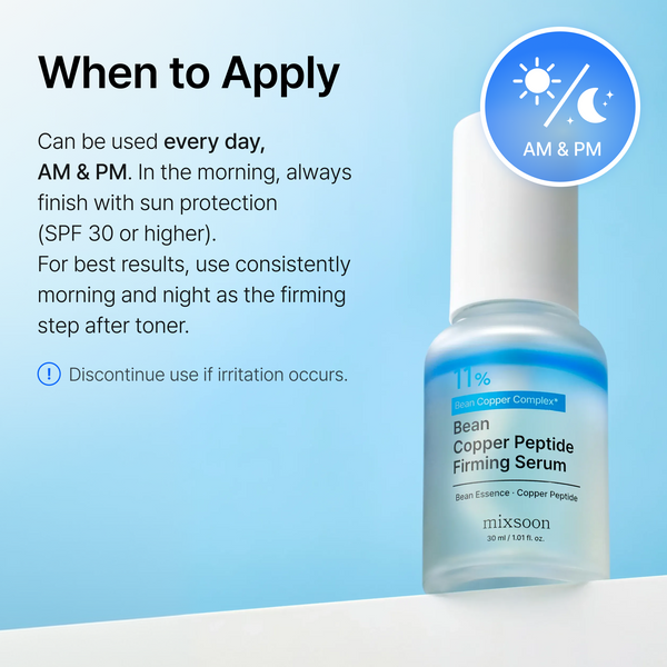 [AMZ US] mixsoon Bean Copper Peptide Firming Serum 30ml
