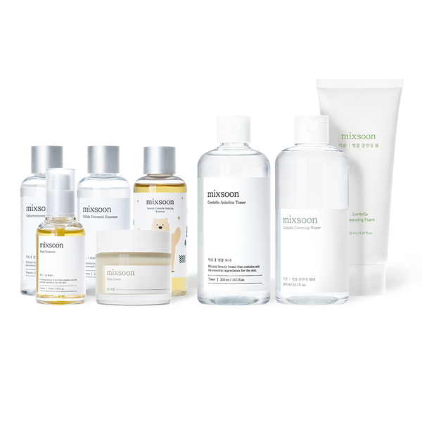 mixsoon ミクスン　スキンケア　現品 10品セット US_GlassSkinDailyRoutineSet__1