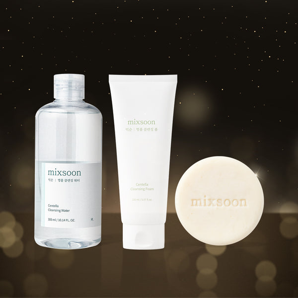 最も優遇 mixsoon Set Cleansing Triple 洗顔料