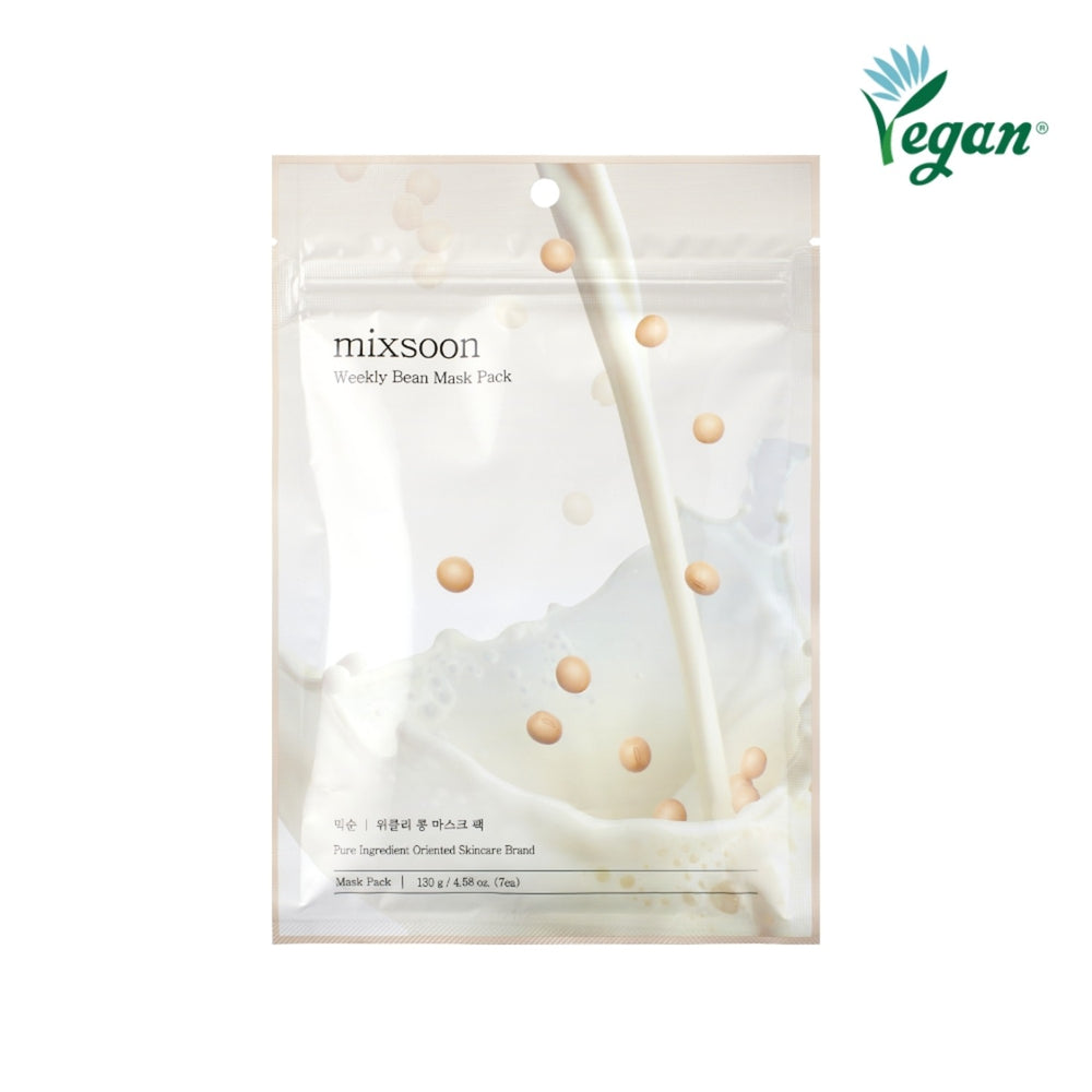 mixsoon Weekly Bean Mask Pack 130g (7ea)