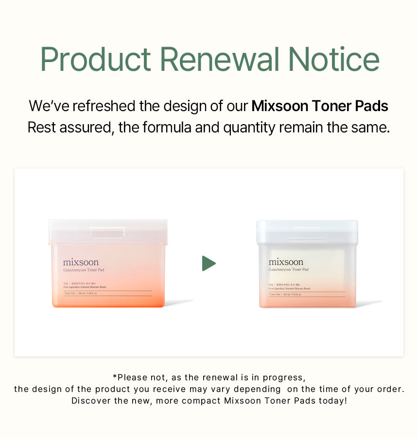 mixsoon Galactomyces Toner Pad
