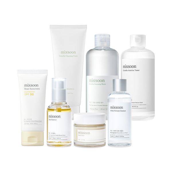 mixsoon 7-Step Korean Skincare Routine Set