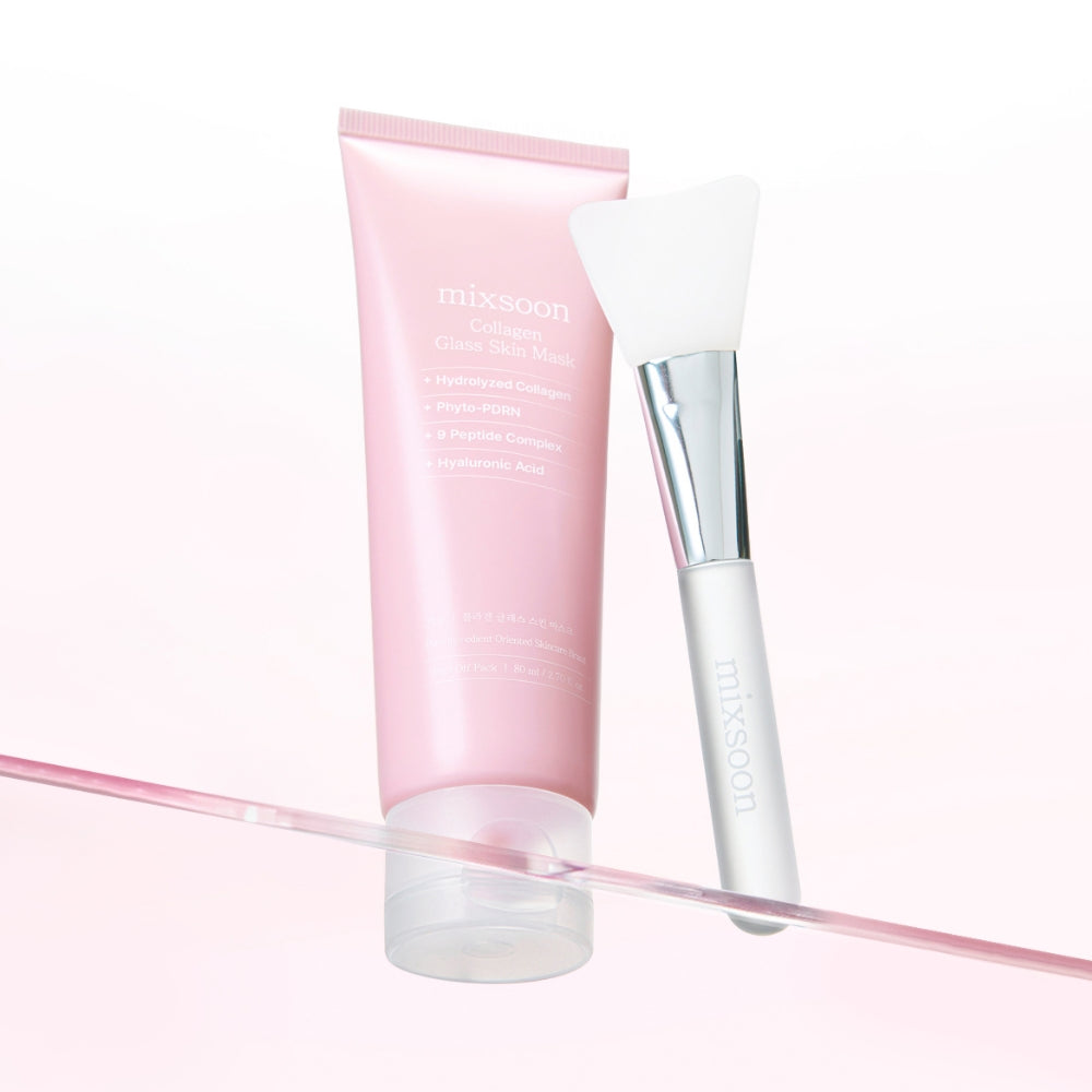 mixsoon Collagen Glass Skin Mask Peel off Facial Packs 2.71 Fl. Oz. / 80ml Korean Glass Skin Care